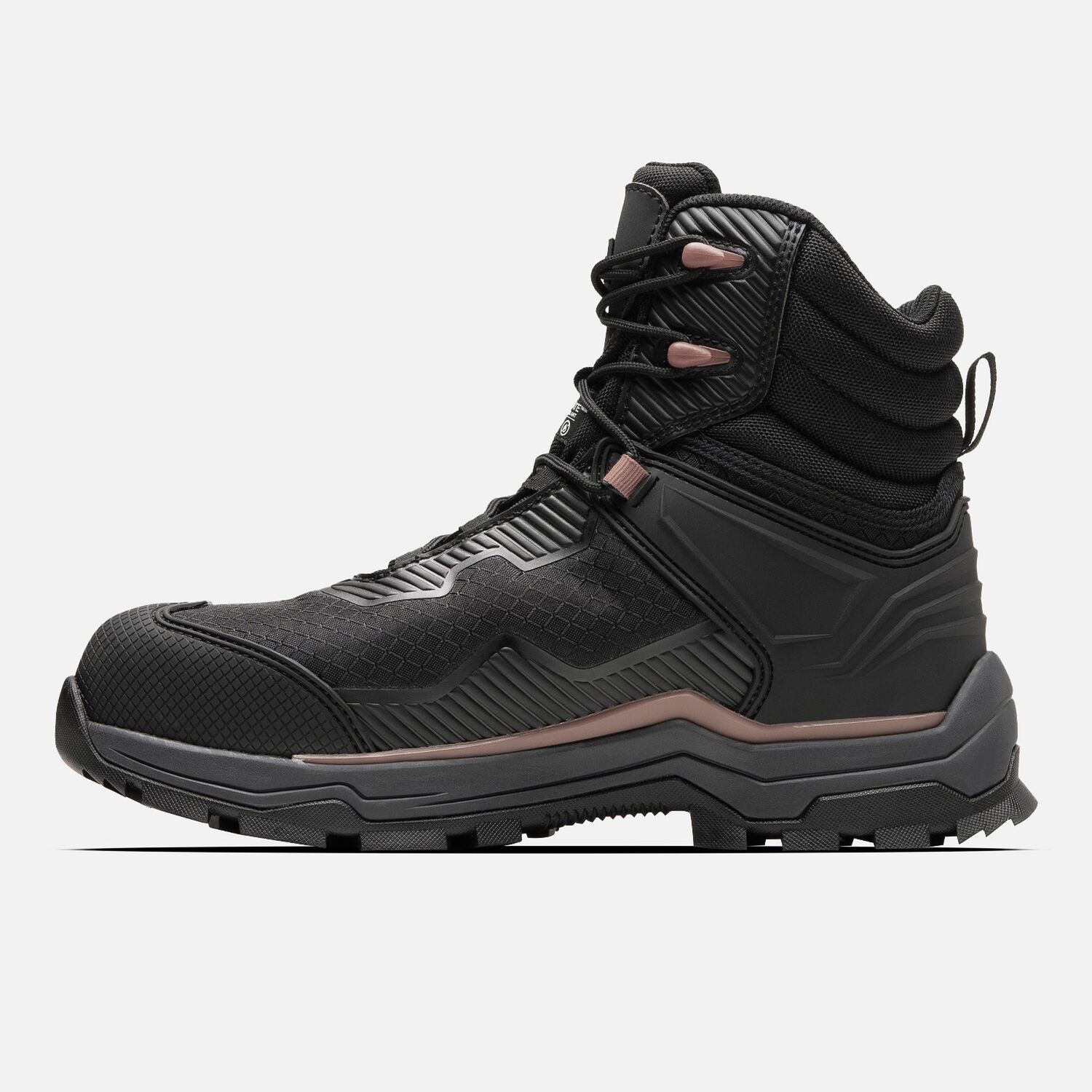 Zapato Seguridad Lippi Pro Work Mujer Stratos High Palo Rosa image number 2.0